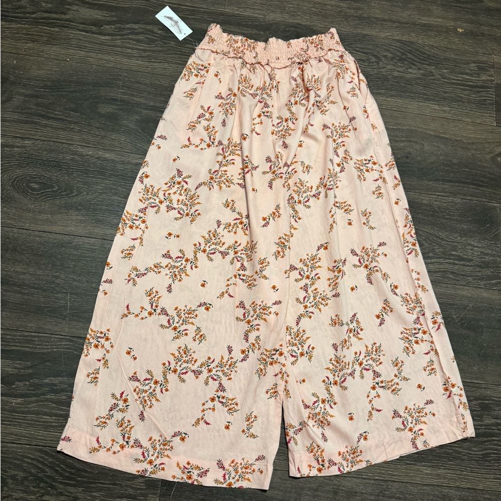 Jessica Simpson Floral Print  Bottoms - Pink and Orange - Picture 3 of 9